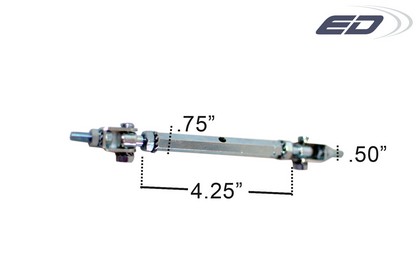 Extreme Dimensions Universal Splitter Rods